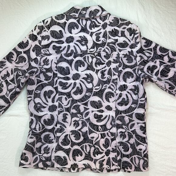 Joni B. jacket women’s Medium Embroidery Dainty Fairy Barbiecore Dark Academia - Picture 7 of 13